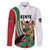 Personalized Kenya Jamhuri Day Family Matching Off Shoulder Maxi Dress and Hawaiian Shirt Lion With Coat Of Arms - Wonder Print Shop