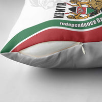 Kenya Jamhuri Day Pillow Cover Lion With Coat Of Arms - Wonder Print Shop