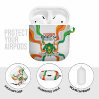 Niger Republic Day AirPods Case Coat Of Arms With Flag - Wonder Print Shop