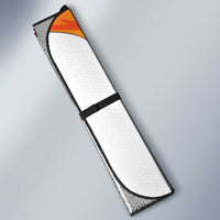 Niger Republic Day Auto Sun Shade Coat Of Arms With Flag - Wonder Print Shop