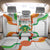 Niger Republic Day Back Car Seat Cover Coat Of Arms With Flag - Wonder Print Shop