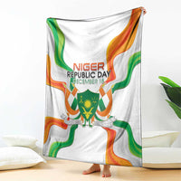 Niger Republic Day Blanket Coat Of Arms With Flag - Wonder Print Shop