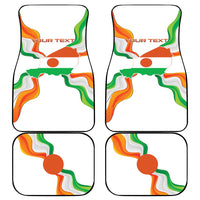 Personalized Niger Republic Day Car Mats Coat Of Arms With Flag - Wonder Print Shop