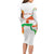 Personalized Niger Republic Day Family Matching Long Sleeve Bodycon Dress and Hawaiian Shirt Coat Of Arms With Flag - Wonder Print Shop