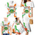 Personalized Niger Republic Day Family Matching Mermaid Dress and Hawaiian Shirt Coat Of Arms With Flag - Wonder Print Shop