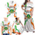 Personalized Niger Republic Day Family Matching Off Shoulder Maxi Dress and Hawaiian Shirt Coat Of Arms With Flag - Wonder Print Shop