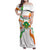 Personalized Niger Republic Day Family Matching Off Shoulder Maxi Dress and Hawaiian Shirt Coat Of Arms With Flag - Wonder Print Shop