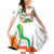 Personalized Niger Republic Day Family Matching Off Shoulder Short Dress and Hawaiian Shirt Coat Of Arms With Flag - Wonder Print Shop
