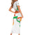 Personalized Niger Republic Day Family Matching Short Sleeve Bodycon Dress and Hawaiian Shirt Coat Of Arms With Flag - Wonder Print Shop