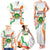 Personalized Niger Republic Day Family Matching Tank Maxi Dress and Hawaiian Shirt Coat Of Arms With Flag - Wonder Print Shop