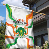 Niger Republic Day Garden Flag Coat Of Arms With Flag - Wonder Print Shop