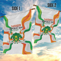 Niger Republic Day Garden Flag Coat Of Arms With Flag - Wonder Print Shop