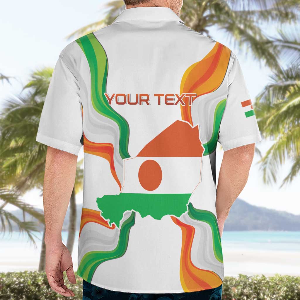 Personalized Niger Republic Day Hawaiian Shirt Coat Of Arms With Flag - Wonder Print Shop