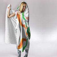 Niger Republic Day Hooded Blanket Coat Of Arms With Flag - Wonder Print Shop