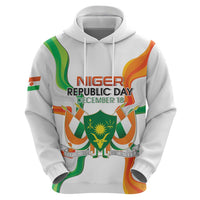 Personalized Niger Republic Day Hoodie Coat Of Arms With Flag - Wonder Print Shop