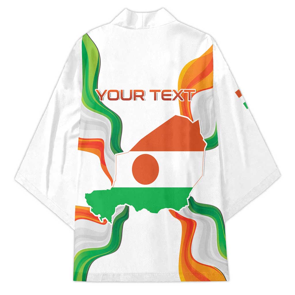 Personalized Niger Republic Day Kimono Coat Of Arms With Flag - Wonder Print Shop