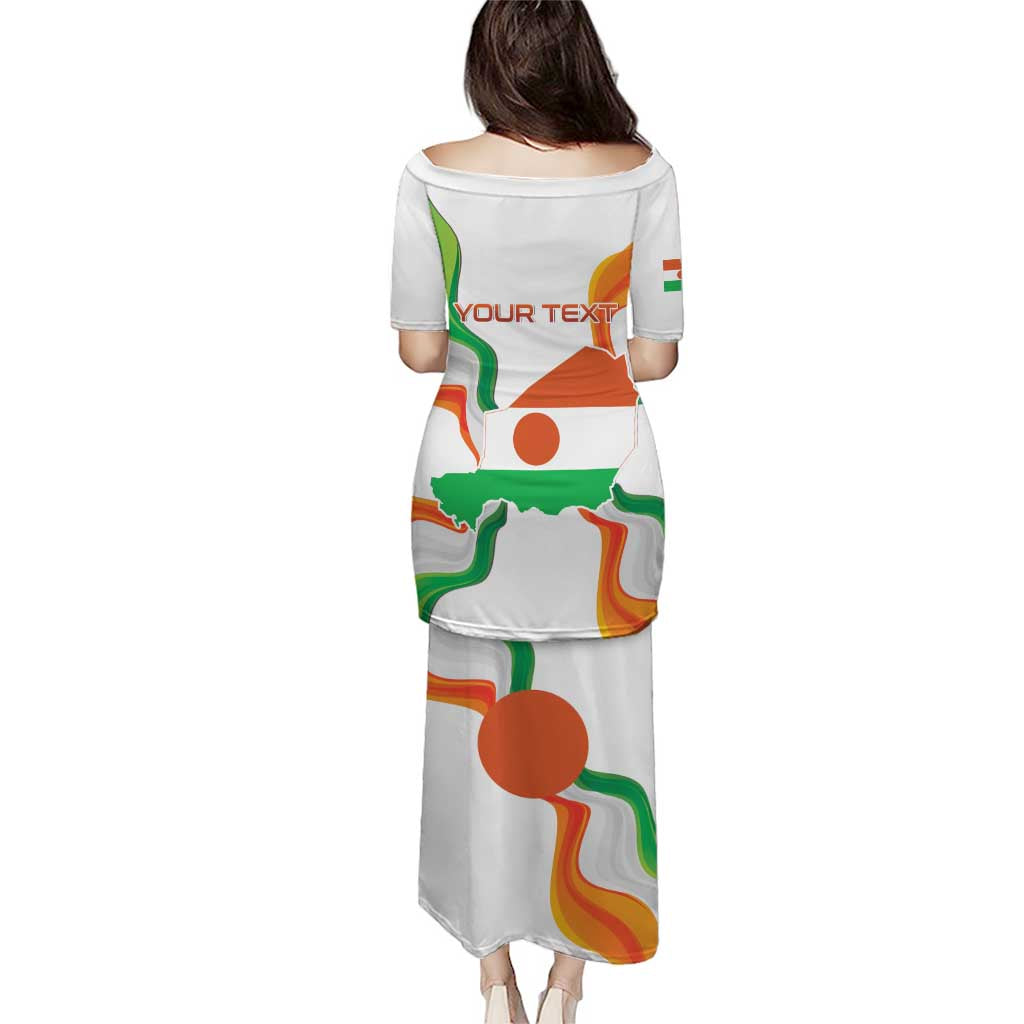 Personalized Niger Republic Day Puletasi Coat Of Arms With Flag - Wonder Print Shop