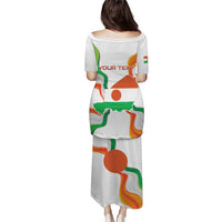 Personalized Niger Republic Day Puletasi Coat Of Arms With Flag - Wonder Print Shop