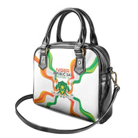 Niger Republic Day Shoulder Handbag Coat Of Arms With Flag - Wonder Print Shop