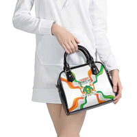 Niger Republic Day Shoulder Handbag Coat Of Arms With Flag - Wonder Print Shop