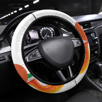 Niger Republic Day Steering Wheel Cover Coat Of Arms With Flag - Wonder Print Shop