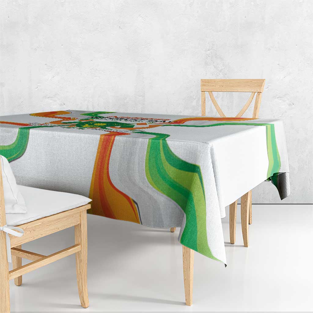 Niger Republic Day Tablecloth Coat Of Arms With Flag - Wonder Print Shop