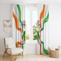 Niger Republic Day Window Curtain Coat Of Arms With Flag - Wonder Print Shop
