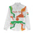 Personalized Niger Republic Day Women Casual Shirt Coat Of Arms With Flag - Wonder Print Shop