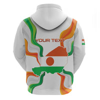 Personalized Niger Republic Day Zip Hoodie Coat Of Arms With Flag - Wonder Print Shop
