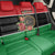 Libya Independence Day Back Car Seat Cover Pomegranate Blossom With Libyan Seal - Wonder Print Shop