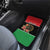 Personalized Libya Independence Day Car Mats Pomegranate Blossom With Libyan Seal - Wonder Print Shop
