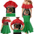 Personalized Libya Independence Day Family Matching Mermaid Dress and Hawaiian Shirt Pomegranate Blossom With Libyan Seal - Wonder Print Shop