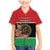 Personalized Libya Independence Day Family Matching Mermaid Dress and Hawaiian Shirt Pomegranate Blossom With Libyan Seal - Wonder Print Shop