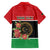 Personalized Libya Independence Day Family Matching Off Shoulder Short Dress and Hawaiian Shirt Pomegranate Blossom With Libyan Seal - Wonder Print Shop