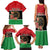 Personalized Libya Independence Day Family Matching Tank Maxi Dress and Hawaiian Shirt Pomegranate Blossom With Libyan Seal - Wonder Print Shop