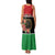 Personalized Libya Independence Day Family Matching Tank Maxi Dress and Hawaiian Shirt Pomegranate Blossom With Libyan Seal - Wonder Print Shop