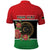 Personalized Libya Independence Day Polo Shirt Pomegranate Blossom With Libyan Seal - Wonder Print Shop