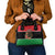 Libya Independence Day Shoulder Handbag Pomegranate Blossom With Libyan Seal - Wonder Print Shop