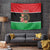 Libya Independence Day Tapestry Pomegranate Blossom With Libyan Seal - Wonder Print Shop
