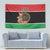 Libya Independence Day Tapestry Pomegranate Blossom With Libyan Seal - Wonder Print Shop