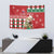 Slovakia Christmas Tapestry Brown Bear Mix Argyle Pattern - Wonder Print Shop