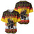 Personalised Germany Christmas Baseball Jersey Merry Krampus - Wonder Print Shop