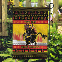 Personalised Germany Christmas Garden Flag Merry Krampus - Wonder Print Shop