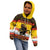 Personalised Germany Christmas Kid Hoodie Merry Krampus - Wonder Print Shop