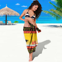 Personalised Germany Christmas Sarong Merry Krampus - Wonder Print Shop