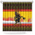 Personalised Germany Christmas Shower Curtain Merry Krampus