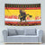 Personalised Germany Christmas Tapestry Merry Krampus - Wonder Print Shop