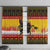 Personalised Germany Christmas Window Curtain Merry Krampus - Wonder Print Shop