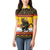 Personalised Germany Christmas Women Polo Shirt Merry Krampus - Wonder Print Shop