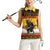 Personalised Germany Christmas Women Sleeveless Polo Shirt Merry Krampus - Wonder Print Shop